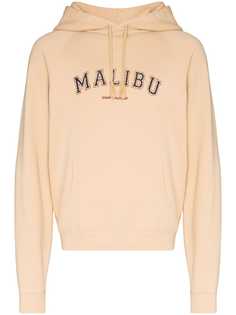 Saint Laurent худи Malibu с кулиской и логотипом