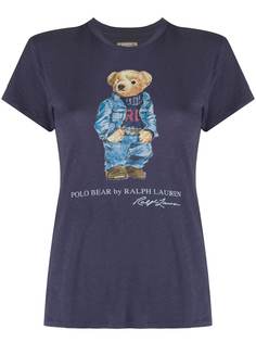 Polo Ralph Lauren футболка с принтом Polo Bear
