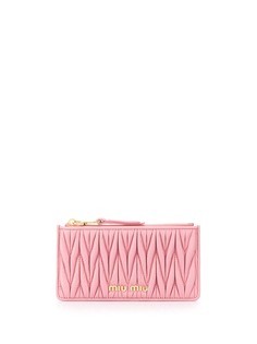 Miu Miu стеганый кошелек для монет