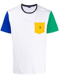 Ralph Lauren футболка в стиле колор-блок