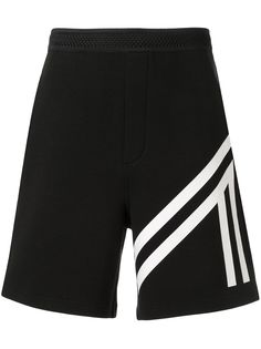 Blackbarrett спортивные шорты с контрастными полосками
