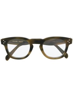 Celine Eyewear очки черепаховой расцветки