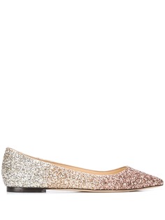 Jimmy Choo балетки Romy с блестками