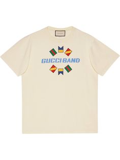 Gucci футболка с принтом Gucci Band