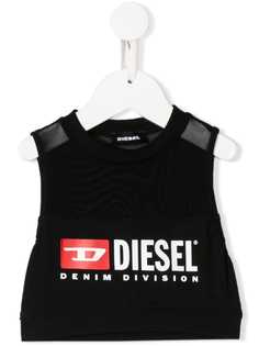Diesel Kids топ без рукавов с логотипом
