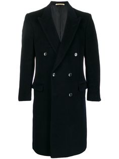 Valentino Pre-Owned двубортное пальто 1990-х годов