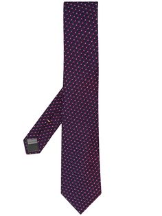 Canali галстук-бабочка с геометричным узором