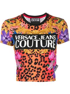 Versace Jeans Couture футболка с принтом Baroque