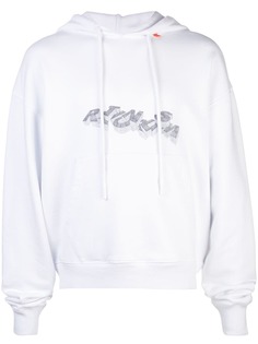 Off-White худи с логотипом