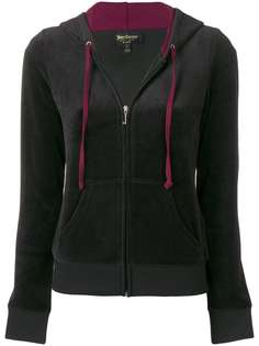 Juicy Couture толстовка на молнии с капюшоном