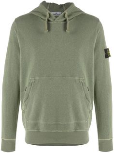 Stone Island худи с нашивкой-логотипом