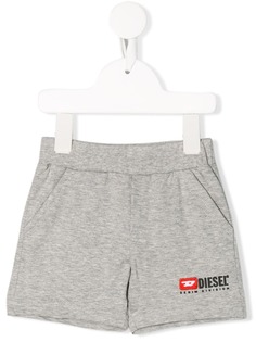Diesel Kids спортивные шорты с логотипом