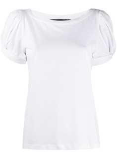Federica Tosi футболка с драпировкой на рукавах