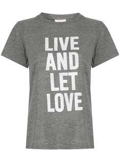 Cinq A Sept футболка Live And Let Love
