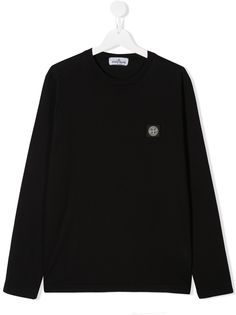 Stone Island Junior топ с длинными рукавами