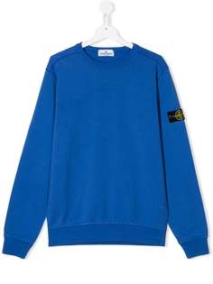 Stone Island Junior толстовка с нашивкой