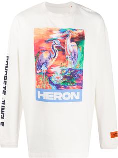 Heron Preston футболка с принтом