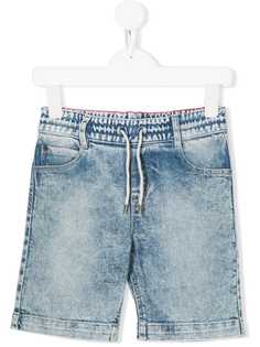 The Marc Jacobs Kids джинсовые шорты с поясом на шнурке
