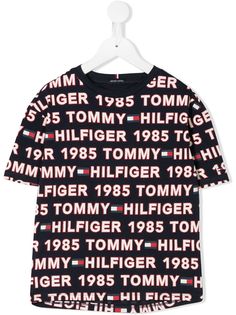 Tommy Hilfiger Junior all-over logo T-shirt