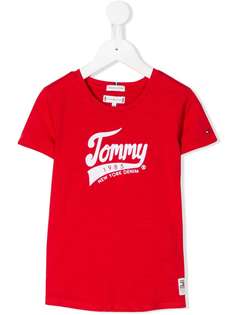 Tommy Hilfiger Junior logo-print T-shirt