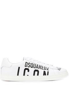 Dsquared2 кеды с логотипом