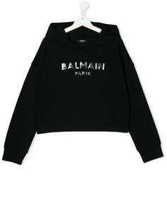 Balmain Kids худи с логотипом