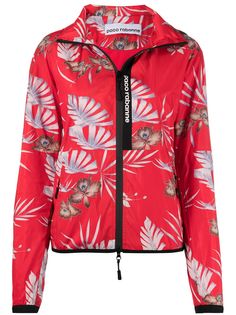 Paco Rabanne куртка с цветочным принтом