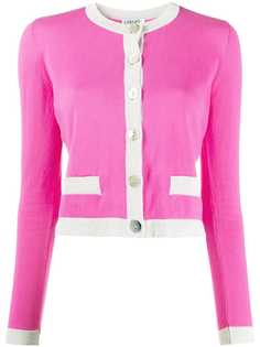 LIU JO кардиган в стиле колор-блок