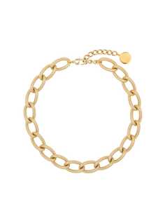 By Alona 18K gold-plated Tiffany dot chain necklace