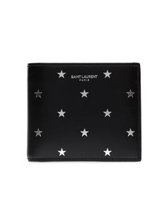 Saint Laurent бумажник с принтом