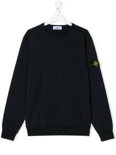Stone Island Junior толстовка с нашивкой