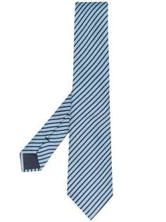 Giorgio Armani галстук в диагональную полоску
