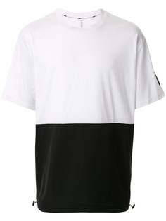 Blackbarrett футболка оверсайз в стиле колор-блок