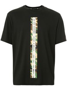 Blackbarrett футболка с контрастной полоской