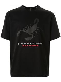Blackbarrett футболка с принтом