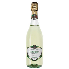 Игристое вино Chiarli 1860 Lambrusco dellEmilia Bianco Poderi Alti 0,75 л