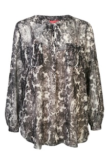 Блуза с накладными карманами Marina Rinaldi