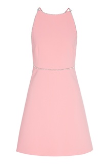 Короткое платье розового цвета Miu Miu