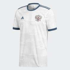 Гостевая игровая футболка сборной России adidas Performance