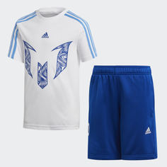 Комплект: футболка и шорты Messi Summer adidas Athletics