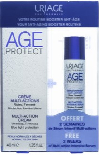 Uriage, Набор Эйдж Протект: дневной крем 40 мл + сыворотка 10 мл Age Protect