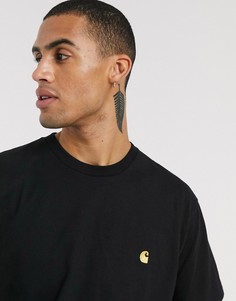 Черная футболка Carhartt WIP-Черный цвет
