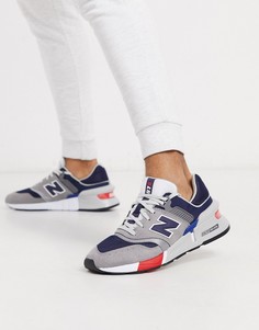 Темно-синие кроссовки New Balance 997S-Темно-синий