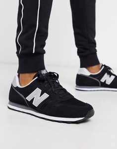 Черные кроссовки New Balance 373-Черный цвет