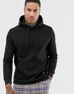Худи черного цвета Bershka-Черный