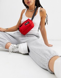 Красная сумка через плечо с логотипом Fila-Мульти