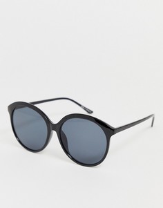 Круглые солнцезащитные очки Aldo-Черный