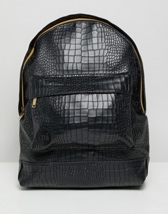 Рюкзак из искусственной крокодиловой кожи Mi-Pac-Черный