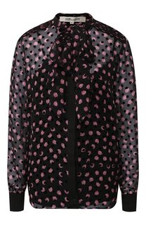 Блузка из смеси шелка и вискозы Diane Von Furstenberg