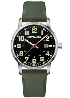 Швейцарские наручные мужские часы Wenger 01.1641.112. Коллекция Avenue